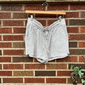 Reebok UFC Gray Drawstring Athletic Shorts